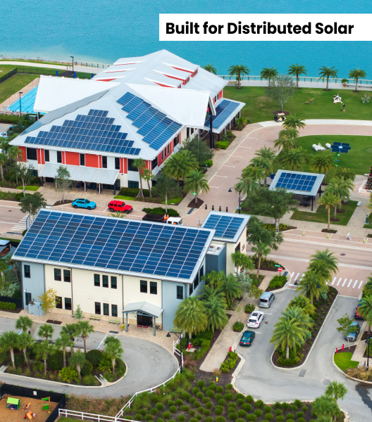 Built for Distributed Solar Not Adapted to It